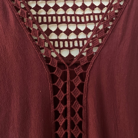 Lovestitch Lightweight Cutout Blouse - Picture 5 of 5